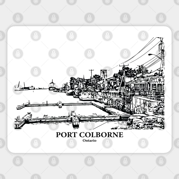 Port Colborne - Ontario Magnet by Lakeric